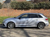 Used Audi A3 Black Edition 2019 Silver Sedan
