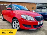Used Skoda Fabia SE 2014 Red Hatchback