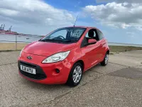 Used Ford Ka 69 HP (50 kW) 2011 Red Hatchback