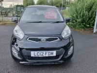 Used Kia Picanto 68 HP (50 kW) 2012 Black Hatchback