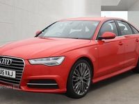 Used Audi A6 S-Line 190 HP (139 kW) 2015 Red Sedan