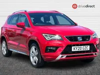 Used Seat Ateca FR 150 HP (110 kW) 2020 Red SUV