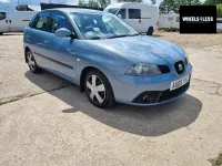 Used Seat Ibiza Stylance 75 HP (55 kW) 2006 Blue Hatchback