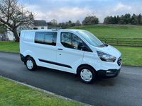 Used Ford Transit Custom 105 HP (77 kW) 2019 White Van