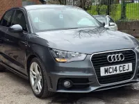 Used Audi A1 Sportback S-Line 2014 Grey Hatchback