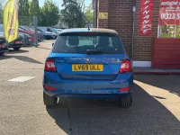 Used Skoda Fabia Colour Edition 75 HP (55 kW) 2019 Blue Hatchback