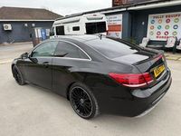 Used Mercedes E220 AMG line 2015 Black Coupe