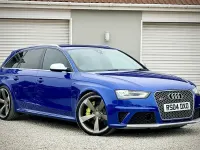 Used Audi RS4 450 HP (330 kW) 2013 Blue Estate