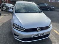 used VW Golf Sportsvan 1.6 TDI S AUTOMATIC/DSG 5DR MPV IN SILVER