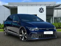 Used VW Golf VIII GTD 200 HP (147 kW) 2023 Blue Hatchback