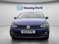 Used VW Polo Match 80 HP (58 kW) 2021 Blue Hatchback