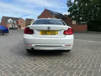 Used BMW 218 Sport Line 2017 White Coupe