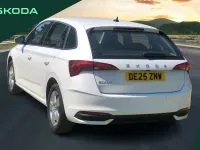 Used Skoda Scala SE 94 HP (69 kW) 2025 White Hatchback
