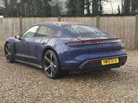 Used Porsche Taycan Performance Package 11 kW (15 HP) 2022 Blue Sedan