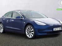 Used Tesla Model 3 Standard Range 239 kW (325 HP) 2020 Blue Sedan