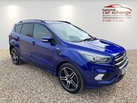 Used Ford Kuga ST-Line 150 HP (110 kW) 2017 Blue SUV