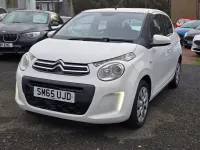 Used Citroën C1 Feel 68 HP (50 kW) 2015 White Hatchback