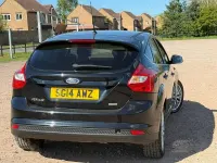 Used Ford Focus Zetec 125 HP (91 kW) 2014 Black Hatchback