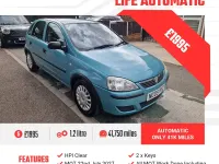 Used Vauxhall Corsa 80 HP (58 kW) 2005 Green Hatchback