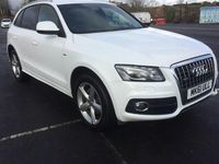 Used Audi Q5 S-Line 143 HP (105 kW) 2011 White SUV