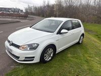 Used VW Golf VII 2016 White Hatchback