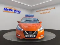Usata Nissan Micra Acenta 71 CV (52 kW) 2018 Arancione Utilitaria