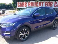 Used Nissan Qashqai N-Connecta 115 HP (84 kW) 2018 Blue SUV
