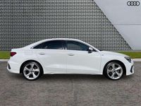 Used Audi A3 S-Line 147 HP (108 kW) 2022 White Sedan
