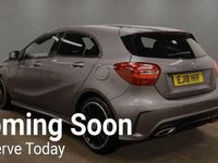 Used Mercedes A200 AMG line 156 HP (114 kW) 2018 Grey Hatchback