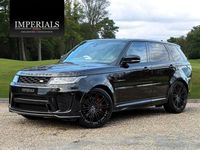 Used Land Rover Range Rover Sport SVR 575 HP (422 kW) 2018 Black SUV