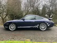 Used Porsche 996 2001 Blue Coupe