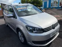Used VW Touran SE 105 HP (77 kW) 2013 Silver MPV