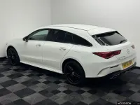 Used Mercedes CLA250e Shooting Brake AMG line 2022 White Estate