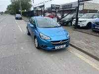Used Vauxhall Corsa 75 HP (55 kW) 2016 Blue Hatchback