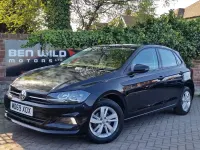 Used VW Polo SE 80 HP (58 kW) 2020 Black Hatchback