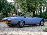 Used Jaguar E-Type 1974 Blue Cabriolet