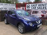 Used Nissan Juke Tekna 117 HP (86 kW) 2016 Blue SUV