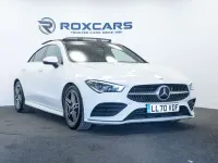 Used Mercedes CLA180 AMG Line Premium Plus 136 HP (100 kW) 2020 White Coupe