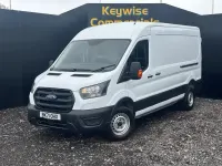 Used Ford Transit 130 HP (95 kW) 2021 White Van