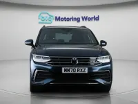 Used VW Tiguan R-line 150 HP (110 kW) 2021 Blue SUV