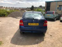 Used Vauxhall Astra Club 98 HP (72 kW) 2003 Blue Hatchback