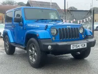 Used Jeep Wrangler Overland 2014 Blue SUV