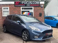 Used Ford Fiesta ST-Line 95 HP (69 kW) 2021 Blue Hatchback