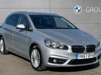 Used BMW 220 Active Tourer Luxury Line 187 HP (137 kW) 2018 Silver MPV