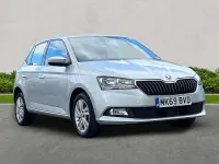 Used Skoda Fabia SE 75 HP (55 kW) 2019 Silver Hatchback