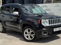 Used Jeep Renegade Limited 170 HP (125 kW) 2017 Black SUV
