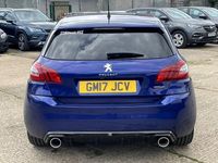 Used Peugeot 308 GT-line 2017 Blue Hatchback