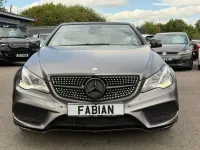 Used Mercedes E220 AMG 170 HP (125 kW) 2014 Red Cabriolet