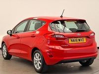 Used Ford Fiesta Zetec 100 HP (73 kW) 2018 Red Hatchback