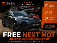 Used Land Rover Range Rover evoque S 150 HP (110 kW) 2019 Black SUV